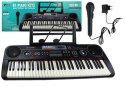 Keyboard Organy 328-06 Mikrofon Zasilacz Czarny Keyboard Organy 328-06 Mikrofon Zasilacz Czarny