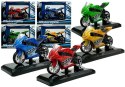 Sportowy Motocykl z Dźwiękami 1:18 4 Kolory Sportowy Motocykl z Dźwiękami 1:18 4 Kolory
