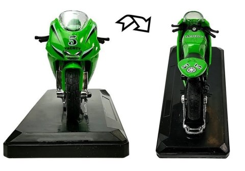 Sportowy Motocykl z Dźwiękami 1:18 4 Kolory Sportowy Motocykl z Dźwiękami 1:18 4 Kolory