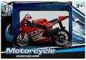 Sportowy Motocykl z Dźwiękami 1:18 4 Kolory Sportowy Motocykl z Dźwiękami 1:18 4 Kolory