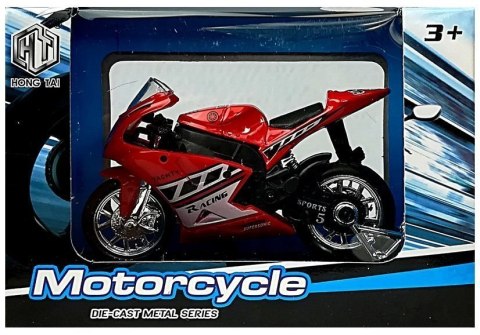 Sportowy Motocykl z Dźwiękami 1:18 4 Kolory Sportowy Motocykl z Dźwiękami 1:18 4 Kolory