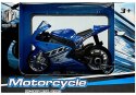 Sportowy Motocykl z Dźwiękami 1:18 4 Kolory Sportowy Motocykl z Dźwiękami 1:18 4 Kolory
