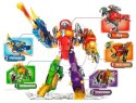 Dinobots 2w1 Dinozaur Pistolet na Strzałki Niebieski Pterosaur Tarcza Dinobots 2w1 Dinozaur Pistolet na Strzałki Niebieski Pterosaur Tarcza