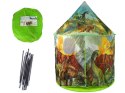Domek Namiot dla Dzieci Dinozaury Ogród Zielony Domek Namiot dla Dzieci Dinozaury Ogród Zielony