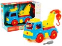 Dźwig Holownik Transport Klocki Do Rozkręcania DIY 38 Elementów 84828 Dźwig Holownik Transport Klocki Do Rozkręcania DIY 38 Elementów 84828