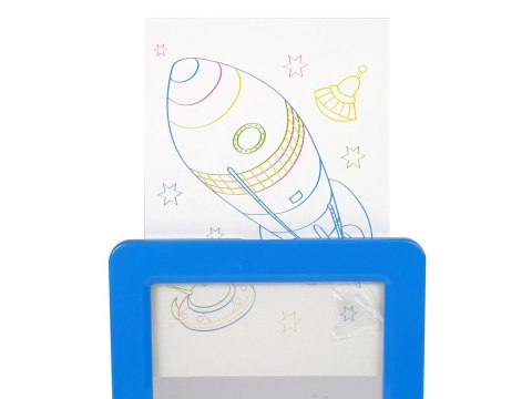 Magiczna Podświetlana Tablica 3D Okulary Niebieska Magiczna Podświetlana Tablica 3D Okulary Niebieska