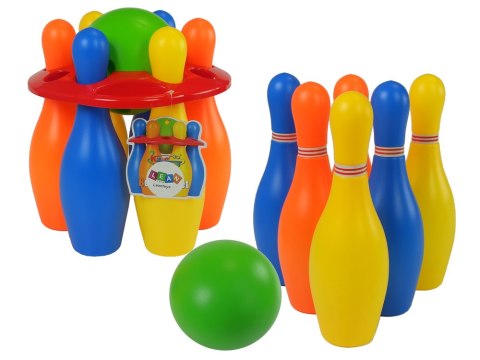 Zestaw Do Gry w Kręgle 6 szt Kolorowe 26 cm Zestaw Do Gry w Kręgle 6 szt Kolorowe 26 cm