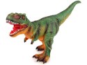 Duża Figurka Dinozaur Tyranozaur Rex Zielono- Pomarańczowy Dźwięk 60 cm Długości Duża Figurka Dinozaur Tyranozaur Rex Zielono- Pomarańczowy Dźwięk 60 cm Długości