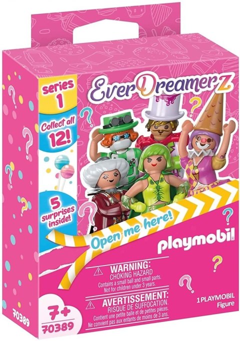 Playmobil EverDreamerz Pudełko niespodzianka z figurką 70389 Surprise Box Seria 1 Playmobil EverDreamerz Pudełko niespodzianka z figurką 70389 Surprise Box Seria 1