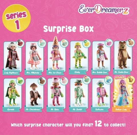 Playmobil EverDreamerz Pudełko niespodzianka z figurką 70389 Surprise Box Seria 1 Playmobil EverDreamerz Pudełko niespodzianka z figurką 70389 Surprise Box Seria 1