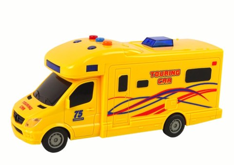 Auto Camper Wycieczka Napęd Frykcyjny Dźwięk Światła Auto Camper Wycieczka Napęd Frykcyjny Dźwięk Światła