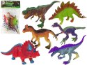 Figurki Dinozaury Kolorowe 6 Sztuk Figurki Dinozaury Kolorowe 6 Sztuk