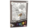 Puzzle Do Kolorowania 500 Elementów Ryby Ocean Puzzle Do Kolorowania 500 Elementów Ryby Ocean