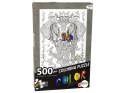 Puzzle Do Kolorowania 500 Elementów Słoń Puzzle Do Kolorowania 500 Elementów Słoń