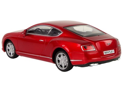 Samochód Bentley 1:24 Napęd Frykcyjny Czerwony Samochód Bentley 1:24 Napęd Frykcyjny Czerwony