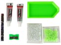 Zestaw DIY Diamentowy Renifer DIY Kryształki Brelok 3D Biały Zestaw DIY Diamentowy Renifer DIY Kryształki Brelok 3D Biały