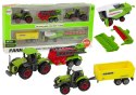 Zestaw Maszyn Rolniczych Pojazdów Farmerskich 6 sztuk Traktor Zestaw Maszyn Rolniczych Pojazdów Farmerskich 6 sztuk Traktor