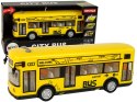 Autobus Miejski Żółty Z Napędem Frykcyjnym 1:18 Autobus Miejski Żółty Z Napędem Frykcyjnym 1:18