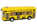 Autobus Miejski Żółty Z Napędem Frykcyjnym 1:18 Autobus Miejski Żółty Z Napędem Frykcyjnym 1:18
