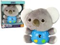 Koala Projektor Dźwięki Zabawka Interaktywna Szara Koala Projektor Dźwięki Zabawka Interaktywna Szara