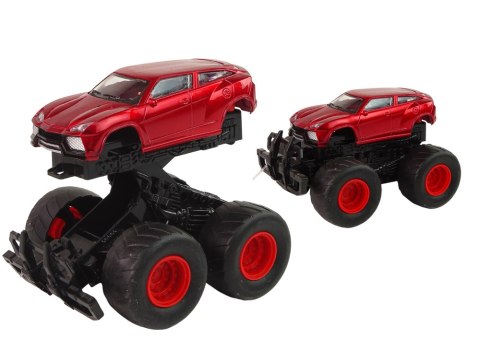 Metalowe Auto Terenowe Duże Koła Różne Kolory Bump Up HAT13 Metalowe Auto Terenowe Duże Koła Różne Kolory Bump Up HAT13