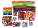 Zestaw Artystyczny Kreatywny Plastyczny W Torebce DIY +1200 El Zestaw Artystyczny Kreatywny Plastyczny W Torebce DIY +1200 El