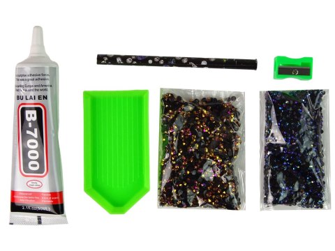 Zestaw Jednorożec DIY Diamenty Kryształki Brązowy Zestaw Jednorożec DIY Diamenty Kryształki Brązowy