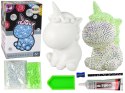 Zestaw Jednorożec DIY Diamenty Kryształki Zielony Zestaw Jednorożec DIY Diamenty Kryształki Zielony