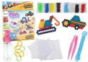 Zestaw Koralików Wodnych DIY Magiczne Koraliki 8 Kolorów Pojazdy Budowlane Zestaw Koralików Wodnych DIY Magiczne Koraliki 8 Kolorów Pojazdy Budowlane
