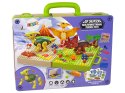 Zestaw Plansza Klocki DIY Dinozaury Śrubokręt Zestaw Plansza Klocki DIY Dinozaury Śrubokręt