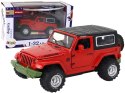 Auto Terenowe Napęd Frykcyjny Na Baterie Metalowy Czerwony 1:32 Auto Terenowe Napęd Frykcyjny Na Baterie Metalowy Czerwony 1:32