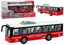Autobus Na Baterie Światła Dźwięki Napęd Frykcyjny Czerwony 1:16 Autobus Na Baterie Światła Dźwięki Napęd Frykcyjny Czerwony 1:16