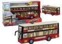 Autobus Piętrowy Miejski Światła Dźwięki Czerwony 1:16 Autobus Piętrowy Miejski Światła Dźwięki Czerwony 1:16
