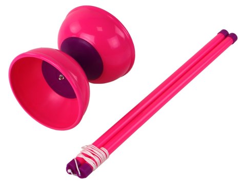 Gra Zręcznościowa Jojo Żonglowanie Diabolo Różowe 13.5x11.5 cm Gra Zręcznościowa Jojo Żonglowanie Diabolo Różowe 13.5x11.5 cm