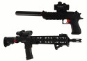 Karabin Pistolet na Kulki Wodne Akcesoria Czarny Karabin Pistolet na Kulki Wodne Akcesoria Czarny