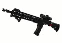 Karabin Pistolet na Kulki Wodne Akcesoria Czarny Karabin Pistolet na Kulki Wodne Akcesoria Czarny