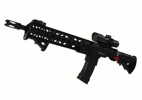 Karabin Pistolet na Kulki Wodne Akcesoria Czarny Karabin Pistolet na Kulki Wodne Akcesoria Czarny