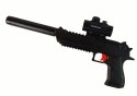 Karabin Pistolet na Kulki Wodne Akcesoria Czarny Karabin Pistolet na Kulki Wodne Akcesoria Czarny