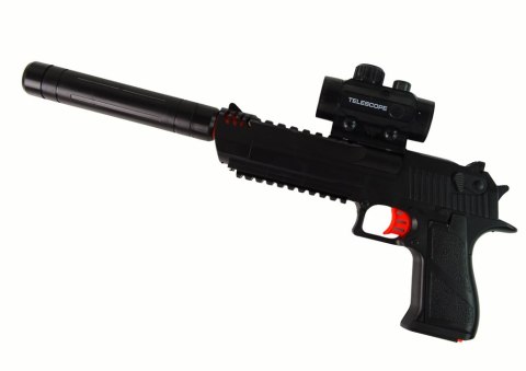 Karabin Pistolet na Kulki Wodne Akcesoria Czarny Karabin Pistolet na Kulki Wodne Akcesoria Czarny