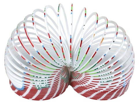 Kultowa Sprężyna Biało Czerwona Motyw Świąteczny Relaksacyjna 6CM Kultowa Sprężyna Biało Czerwona Motyw Świąteczny Relaksacyjna 6CM