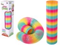 Magiczna Kultowa Sprężyna Kolorowa 30 Cm Zabawka Magiczna Kultowa Sprężyna Kolorowa 30 Cm Zabawka