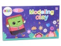 Modelina 12 Kolorów Pastelowe Żywe Kolory Mix Zestaw Modelina 12 Kolorów Pastelowe Żywe Kolory Mix Zestaw