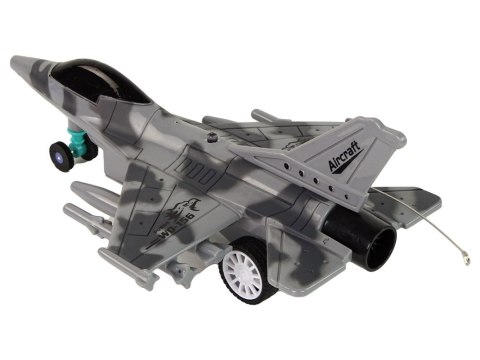 Odrzutowiec Zdalnie Sterowany Pilot Szary Odrzutowiec Zdalnie Sterowany Pilot Szary