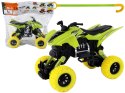Pojazd Terenowy Pchacz Quad XC Gumowe Koła Zielony Pojazd Terenowy Pchacz Quad XC Gumowe Koła Zielony