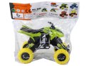 Pojazd Terenowy Pchacz Quad XC Gumowe Koła Zielony Pojazd Terenowy Pchacz Quad XC Gumowe Koła Zielony