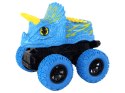 Pojazd Terenowy Pchacz Triceratops Gumowe Koła Niebieski Pojazd Terenowy Pchacz Triceratops Gumowe Koła Niebieski