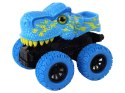 Pojazd Terenowy Pchacz Tyranozaur Rex Gumowe Koła Niebieski Pojazd Terenowy Pchacz Tyranozaur Rex Gumowe Koła Niebieski