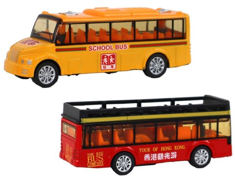 Zestaw Kolorowych Autobusów System Frakcyjny 4 Elementy Zestaw Kolorowych Autobusów System Frakcyjny 4 Elementy