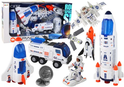 Zestaw Misja Kosmiczna Rakieta Kosmos Statki Space Pojazdy 12 ele Zestaw Misja Kosmiczna Rakieta Kosmos Statki Space Pojazdy 12 ele