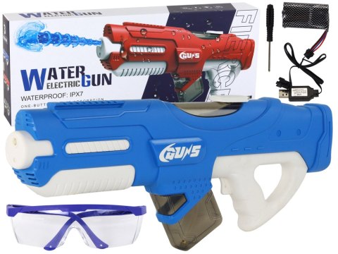 Duży Pistolet Na Wodę Niebieski 750ml Okulary Duży Pistolet Na Wodę Niebieski 750ml Okulary